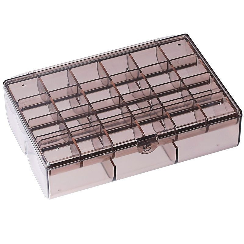 Ornament Dustproof Storage Box Anti-oxidation Ear Stud Necklace Jewelry Box