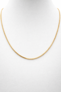 Gold Box Chain Necklace