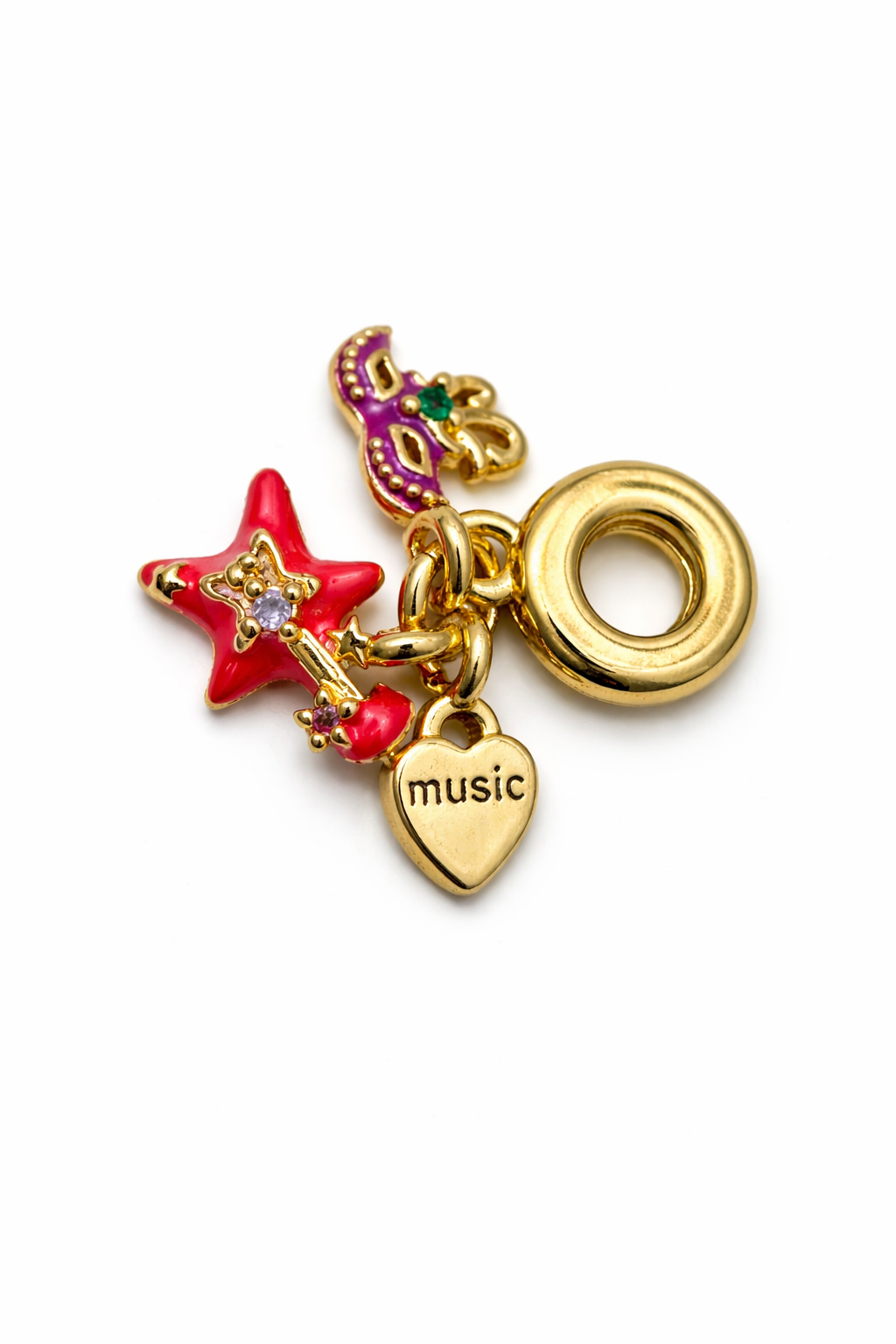 Music & Magic Multi-Charm Bead