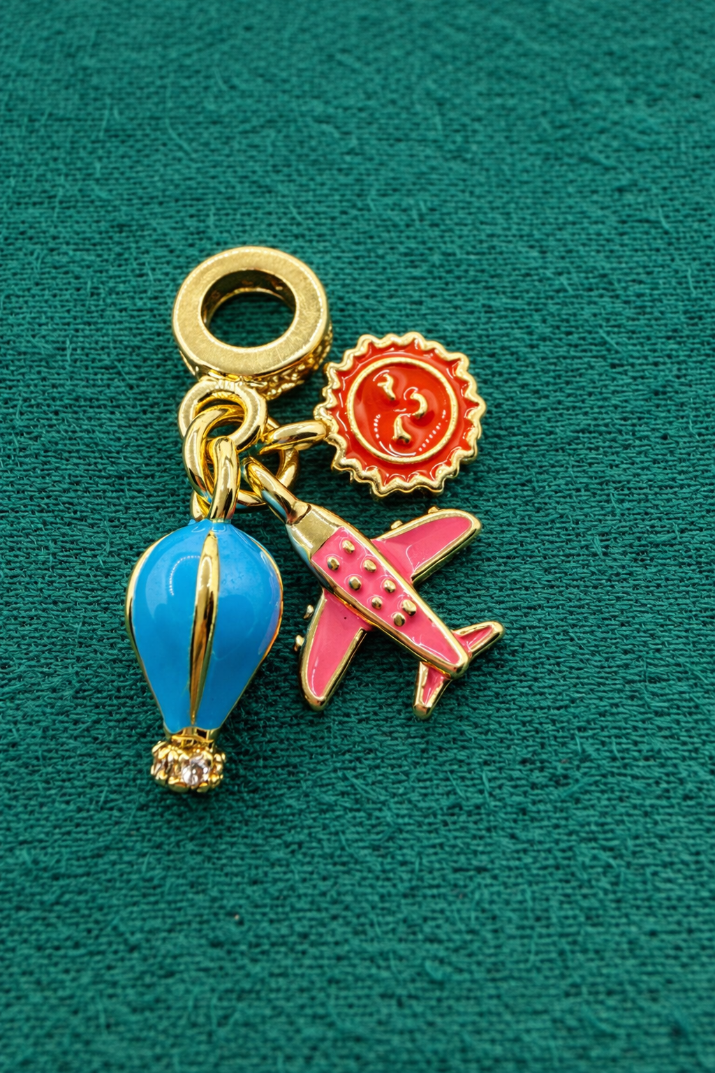 Wanderlust Travel Multi-Charm Bead