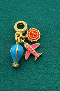 Wanderlust Travel Multi-Charm Bead