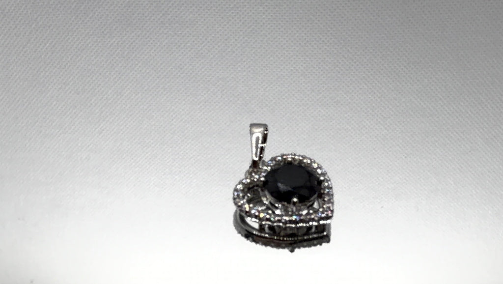 Dark Romance Heart Pendant