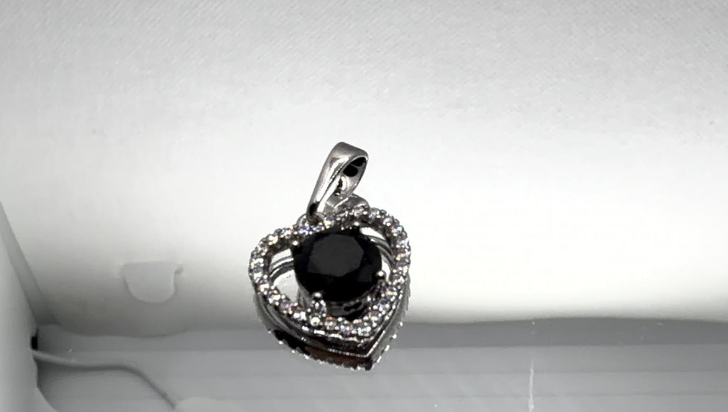Dark Romance Heart Pendant