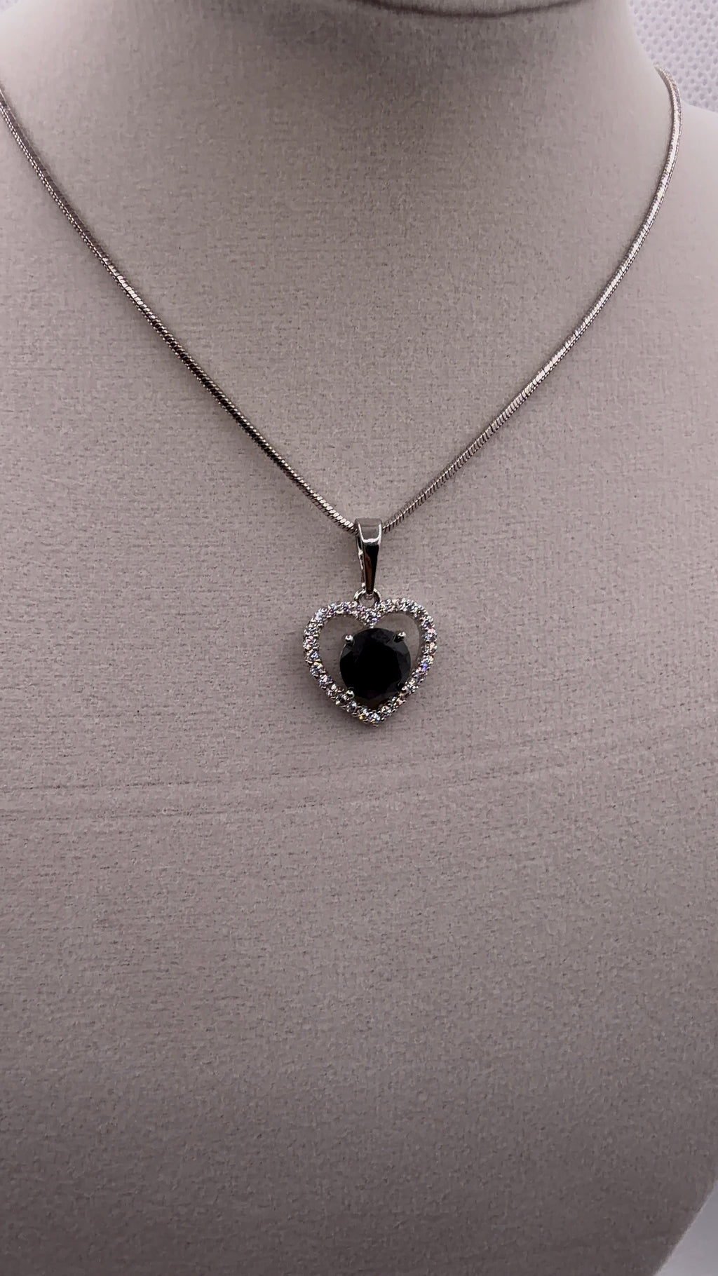 Dark Romance Heart Pendant