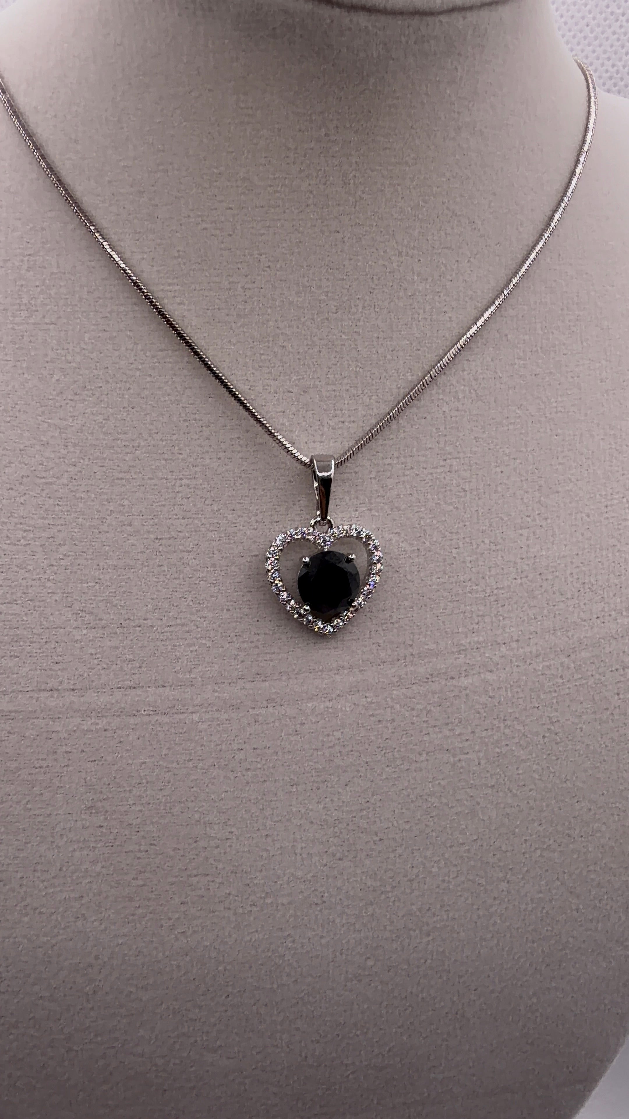 Dark Romance Heart Pendant