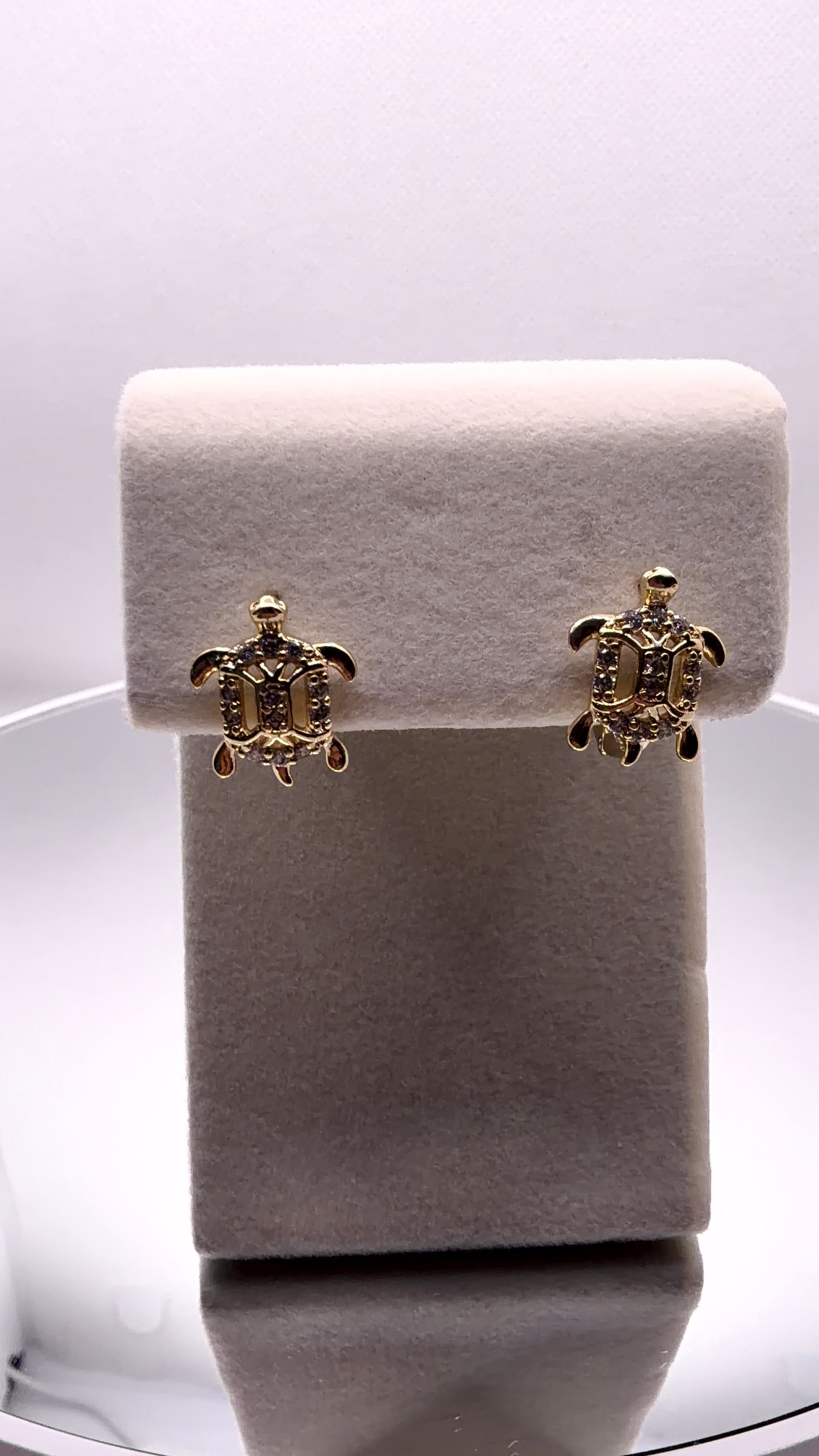 Turtle Hoop Earrings