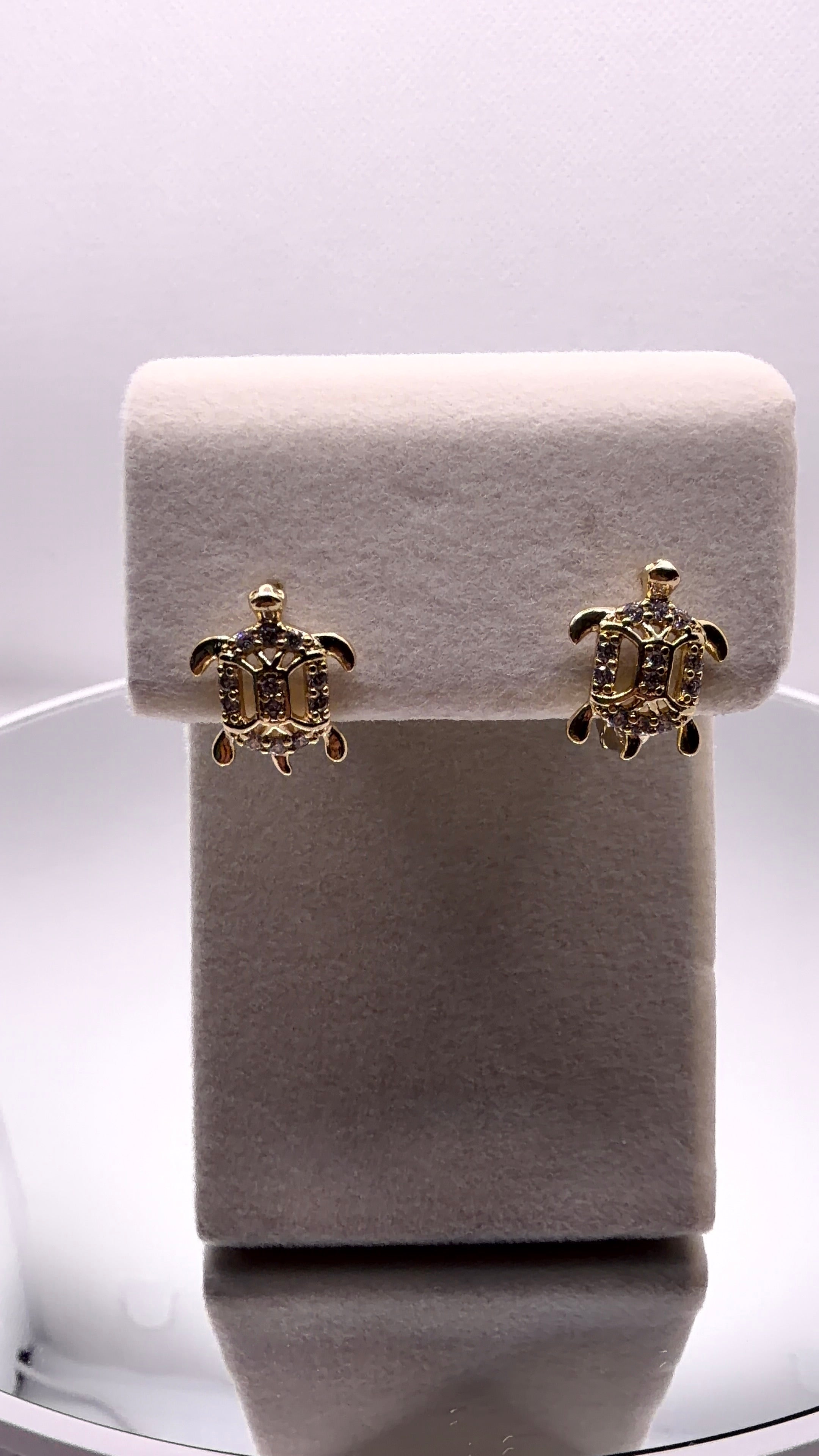 Turtle Hoop Earrings