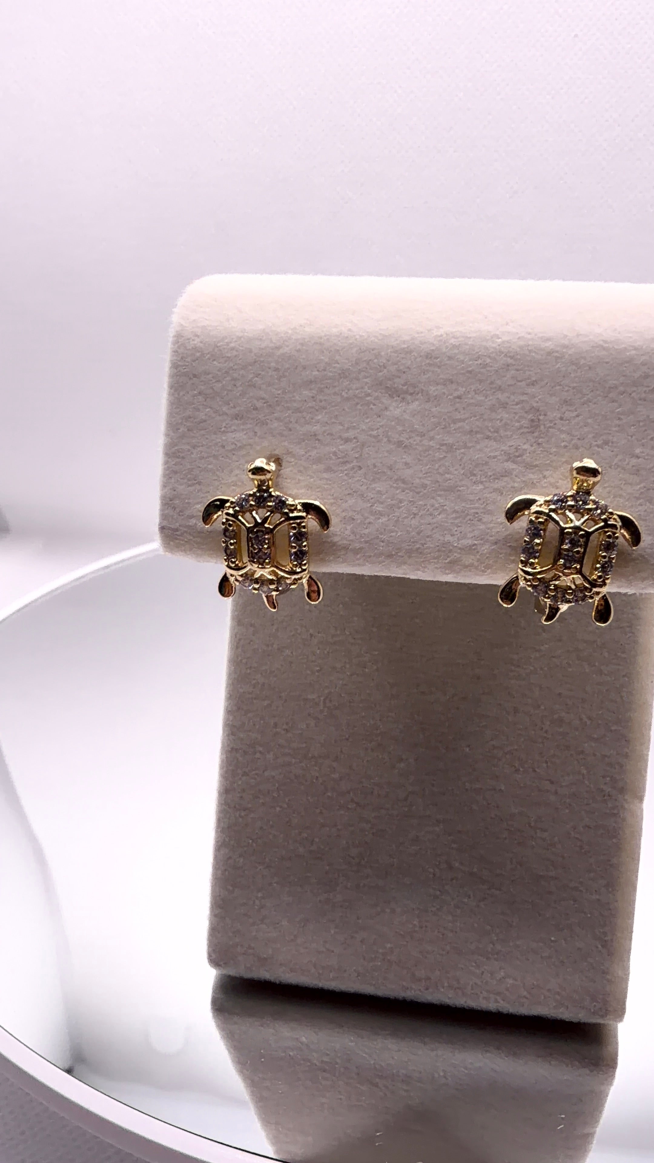 Turtle Hoop Earrings