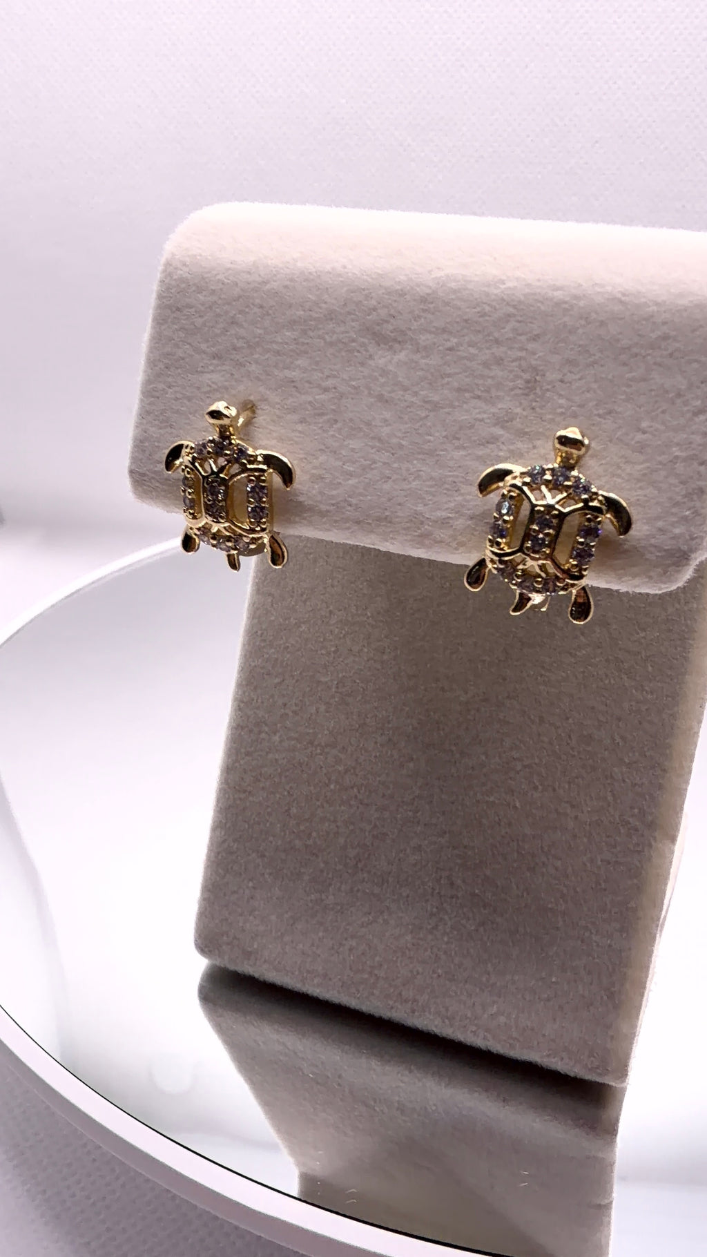 Turtle Hoop Earrings