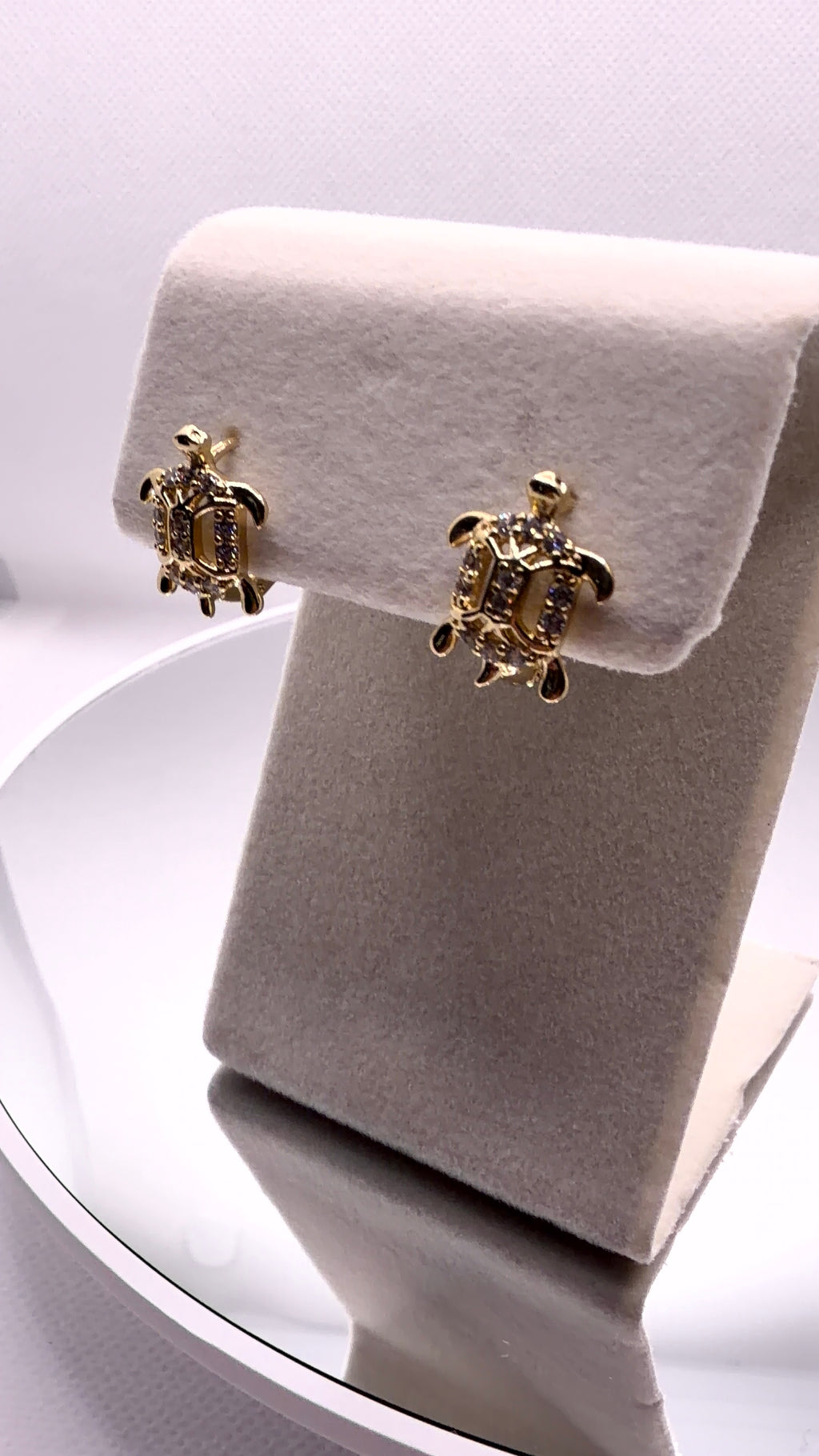 Turtle Hoop Earrings