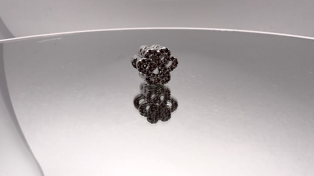 Pavé Paw Print Charm