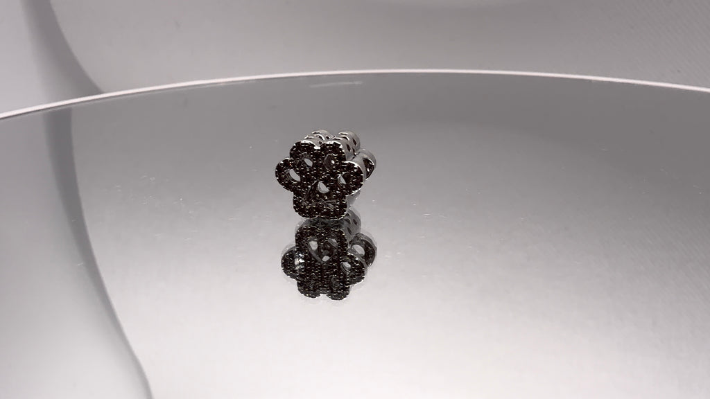 Pavé Paw Print Charm