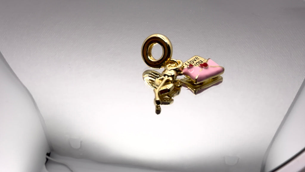 I Love You Letter & Cupid Charm