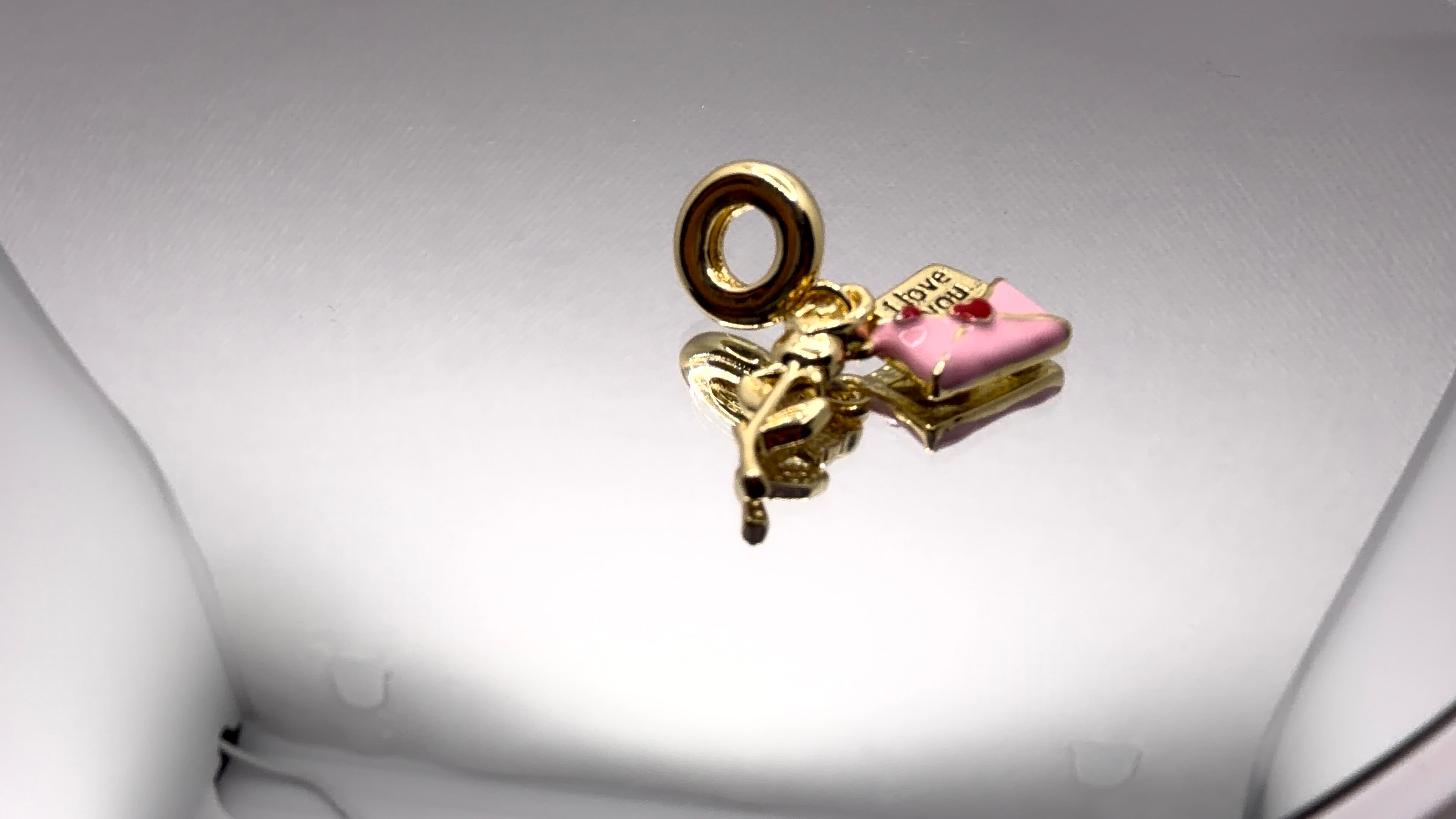 I Love You Letter & Cupid Charm