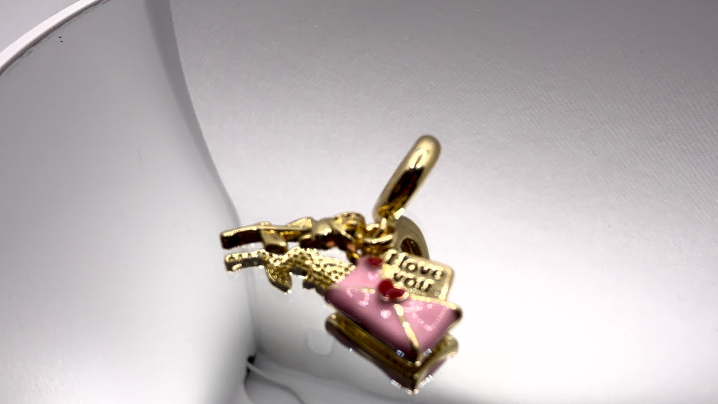 I Love You Letter & Cupid Charm