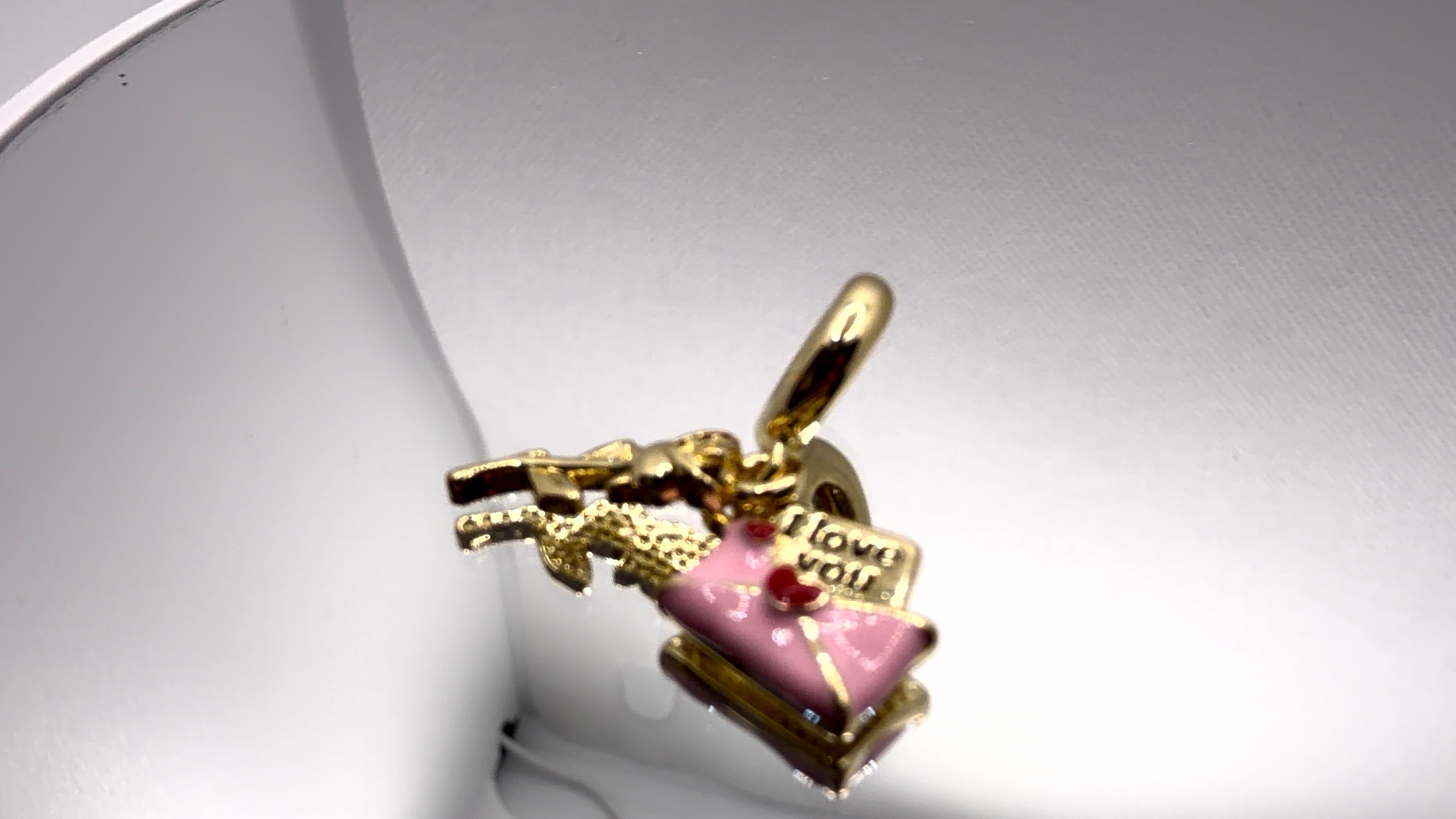 I Love You Letter & Cupid Charm