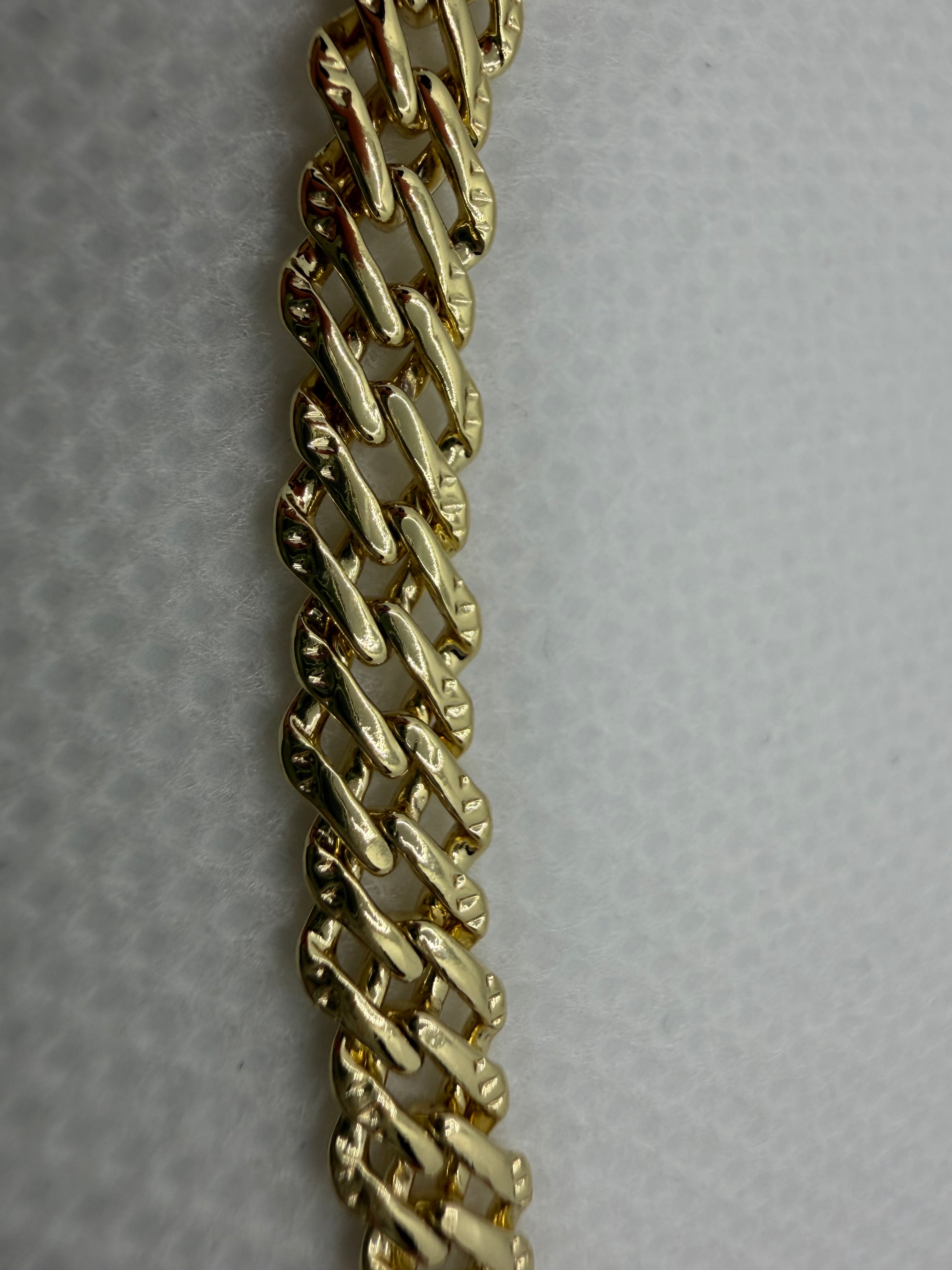 Gold Chain Bracelet - Laminated Gold