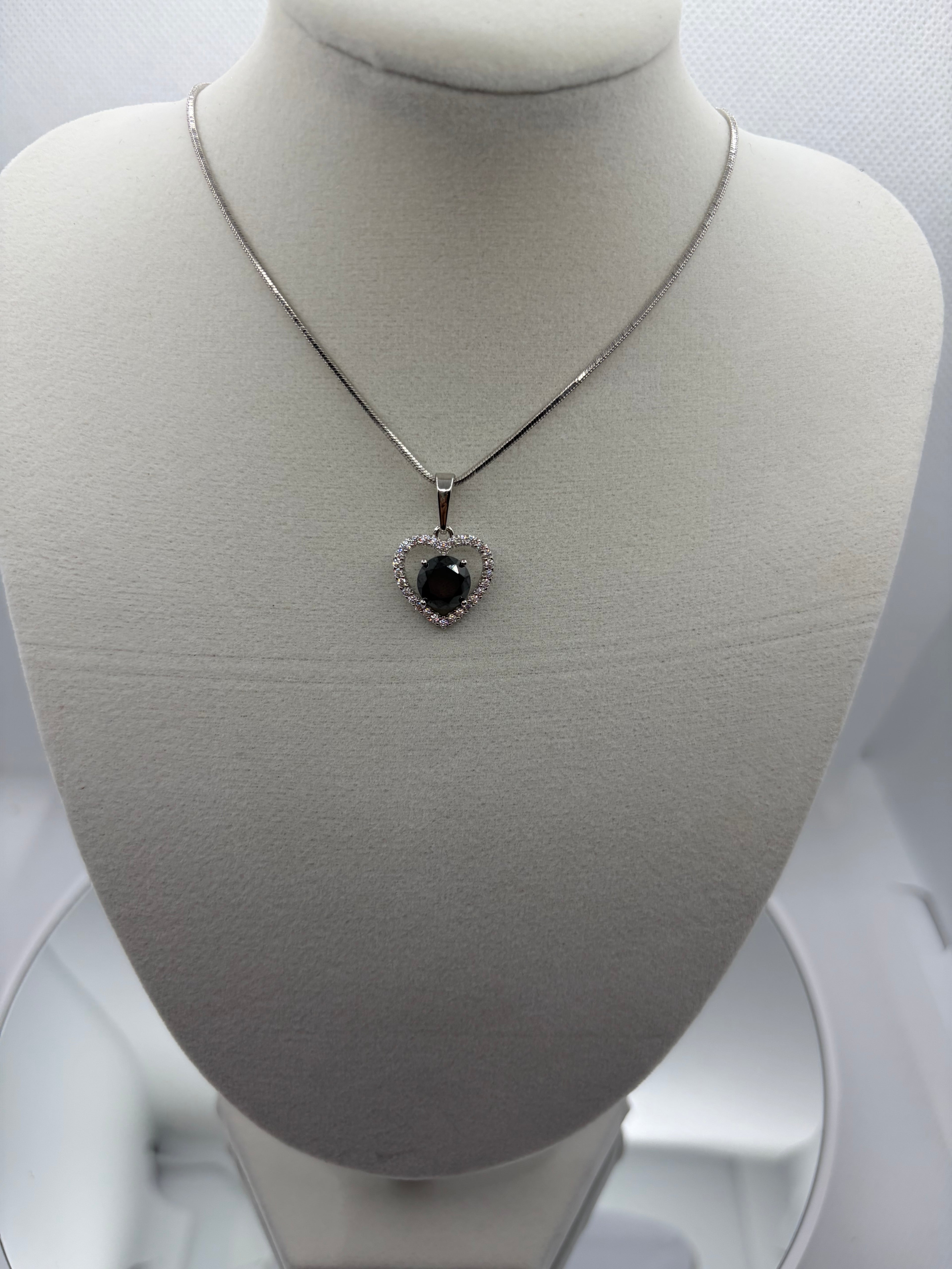 Dark Romance Heart Pendant