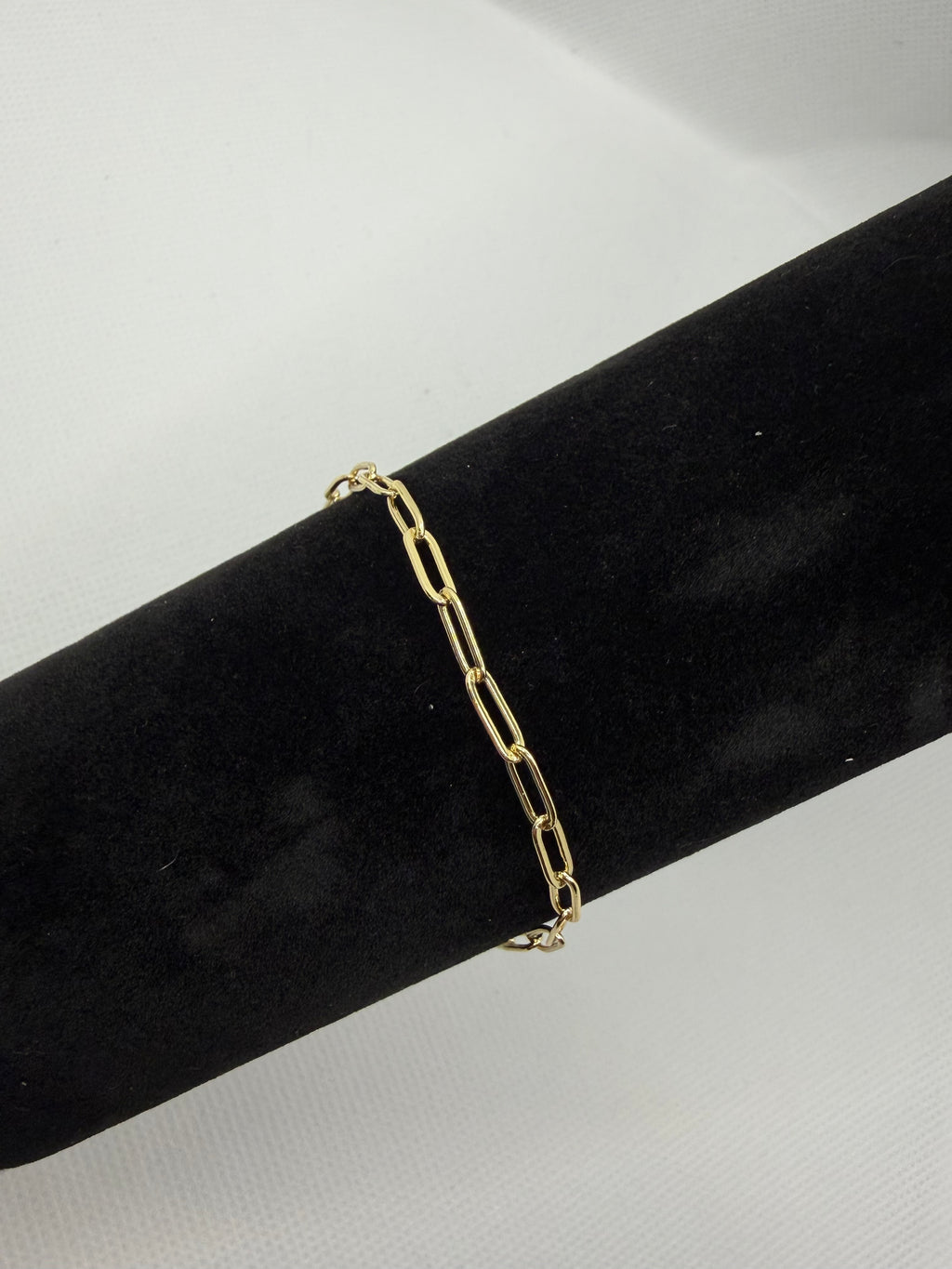 Paper-clip Bracelet - Gold