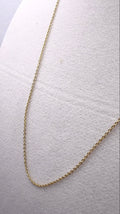 Dainty Gold Cable Chain Necklace 18"
