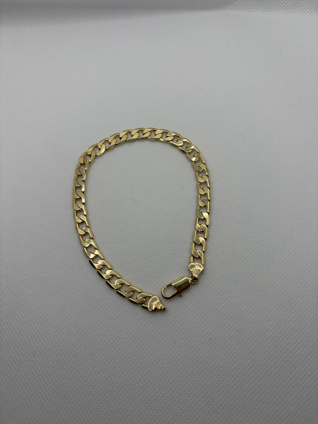 Bold Cuban Link Anklet - Gold