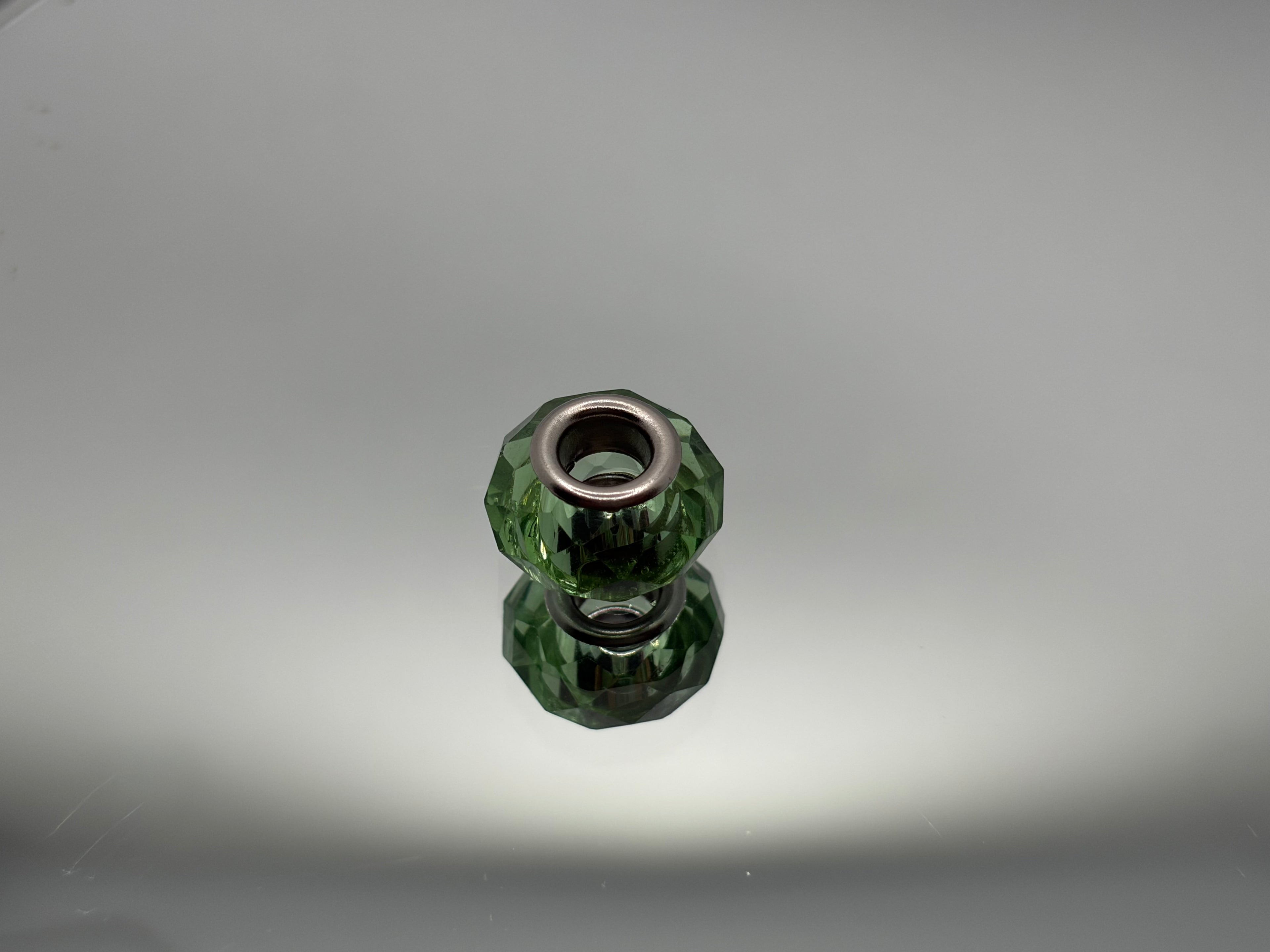 Green Glass Charm Separator