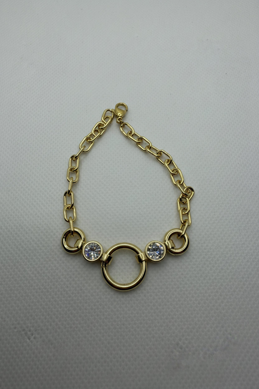 Circle Link Chain Bracelet