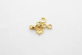 Clover & Camera Charm Set - Gold Clover & Infinity Collection