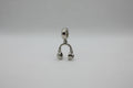 Headphones Charm - Silver Tone Music Lover