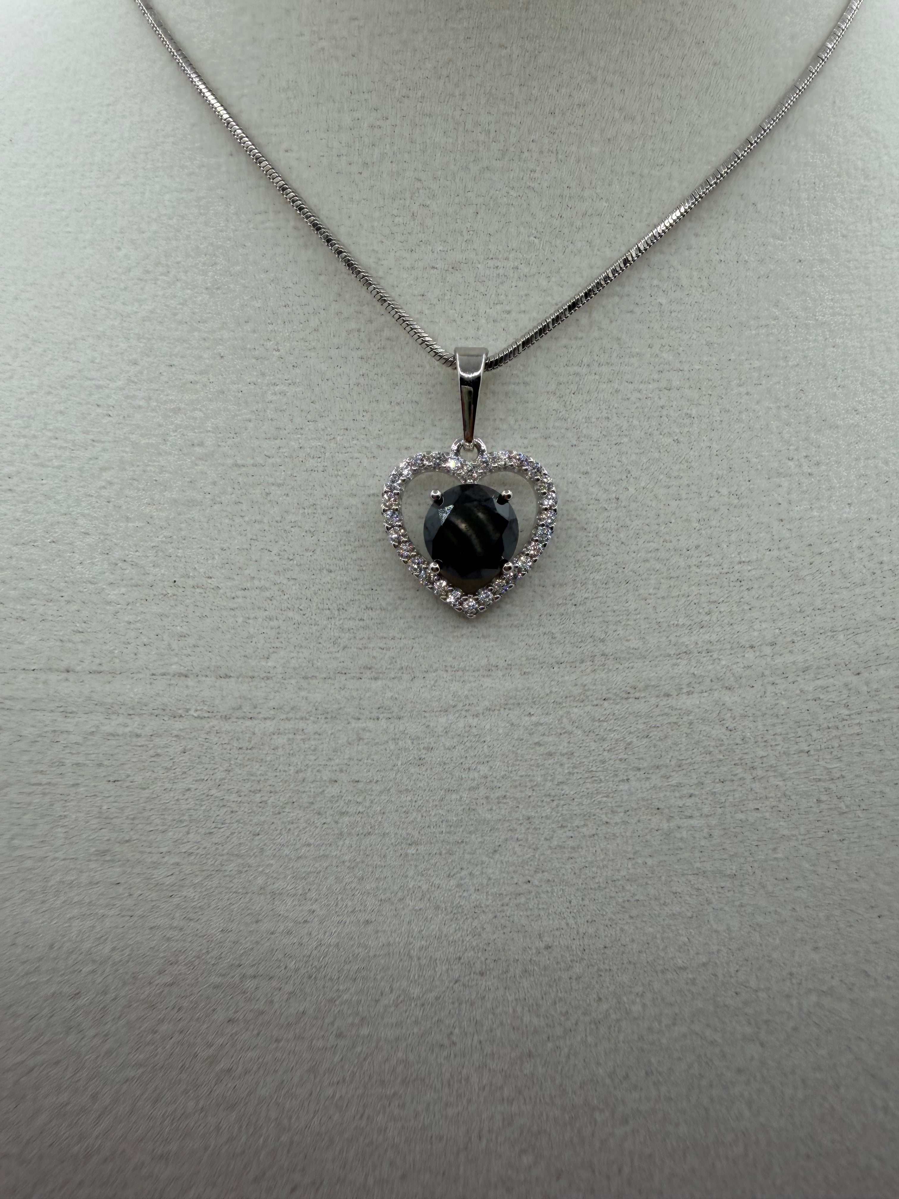 Dark Romance Heart Pendant