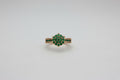 Emerald Cluster Ring