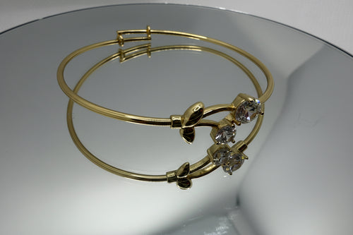 Cherry Blossom Jewelry Set - 4 Pieces