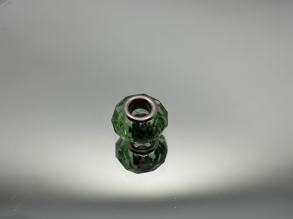 Green Glass Charm Separator