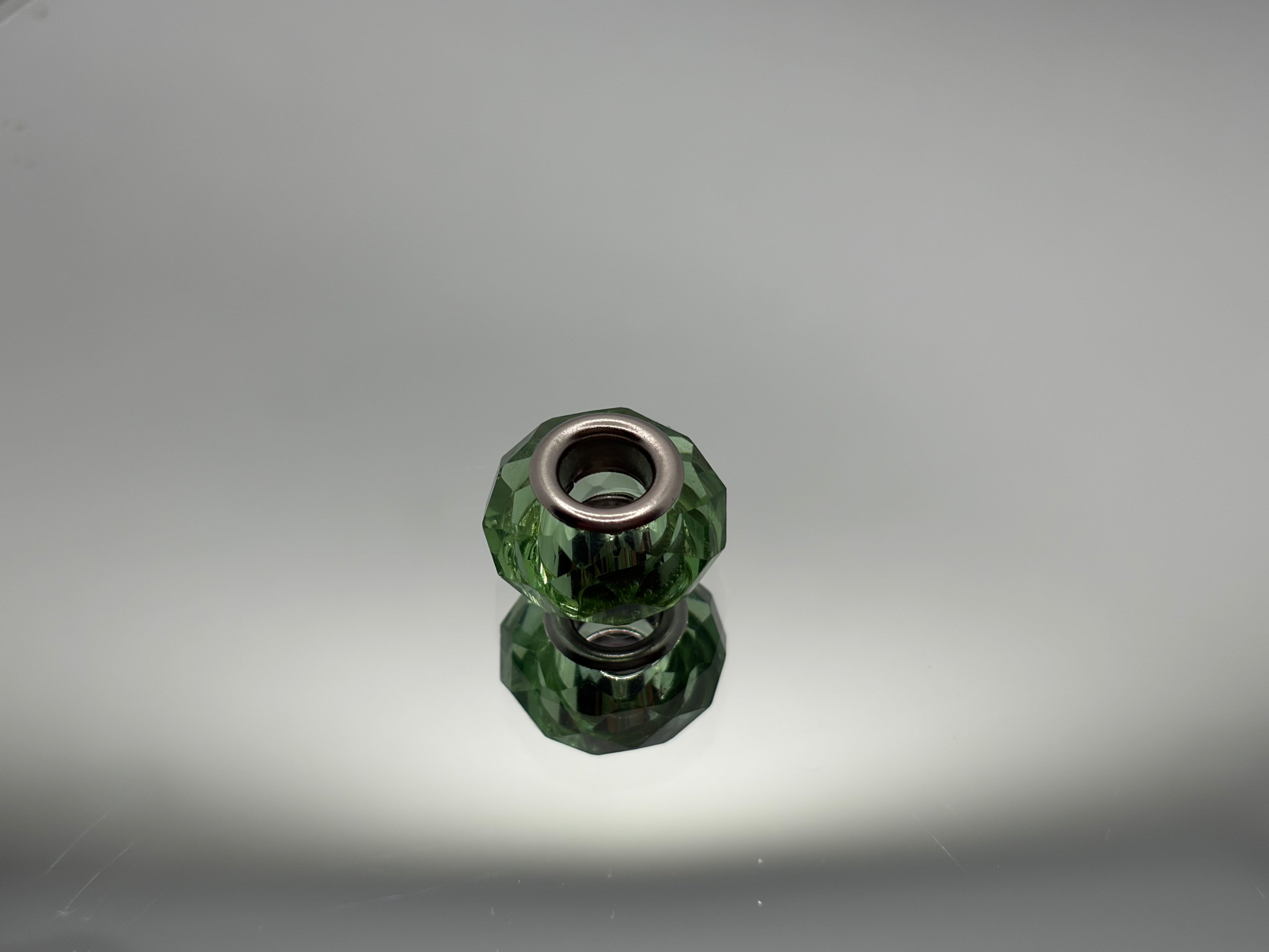 Green Glass Charm Separator