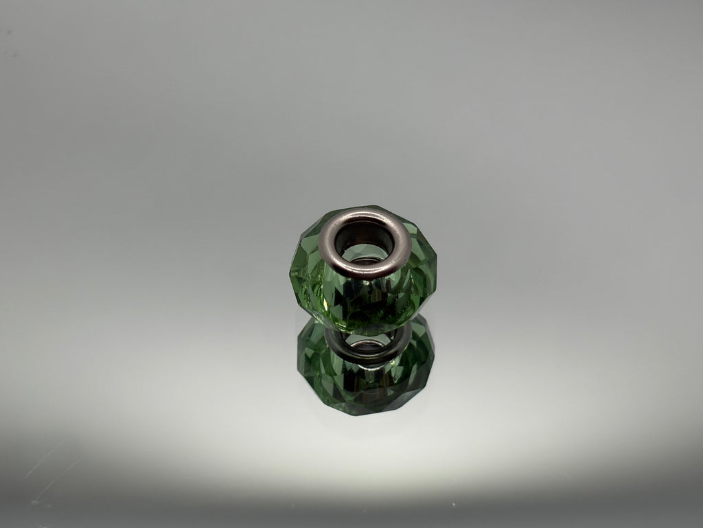 Green Glass Charm Separator