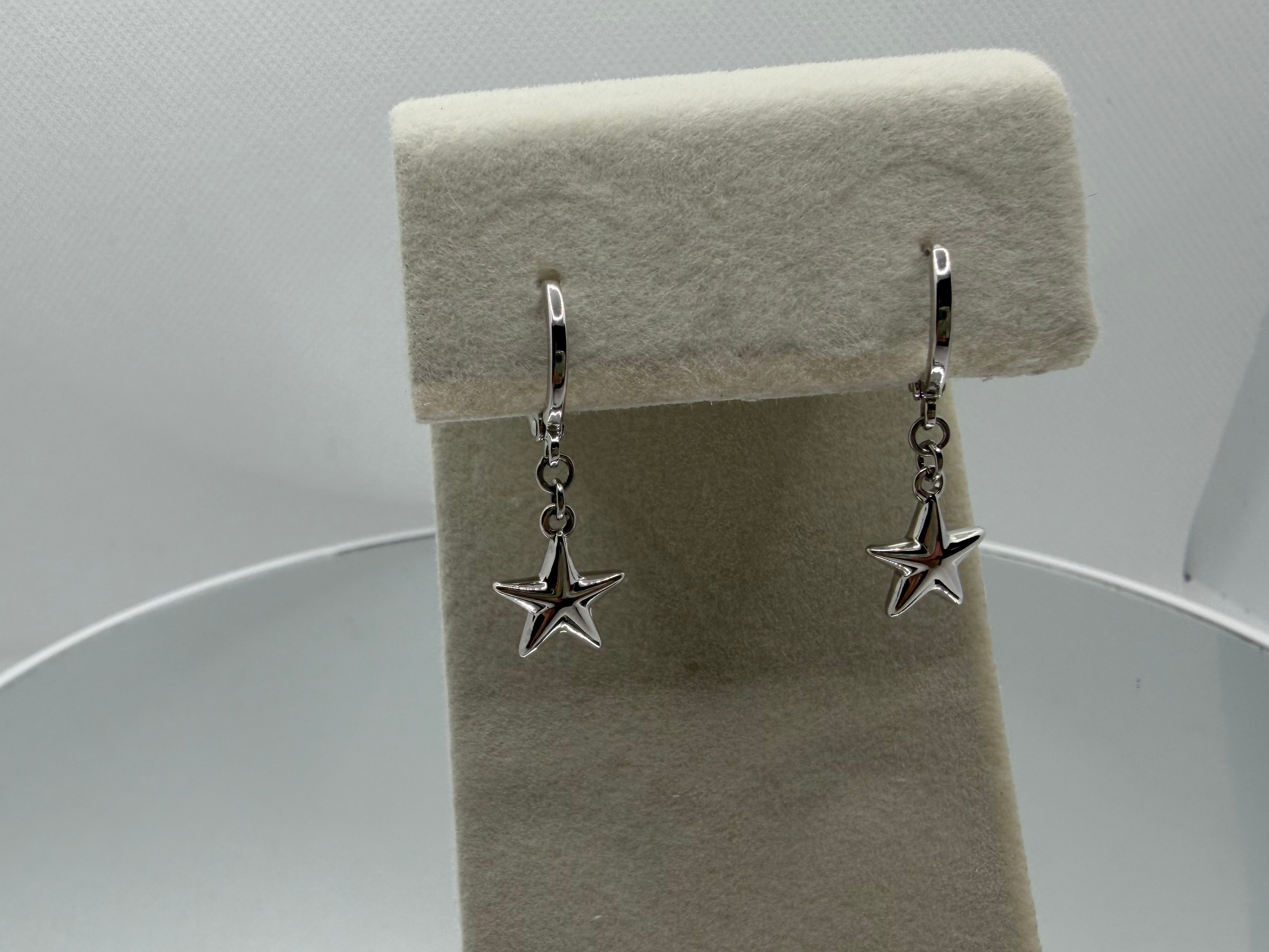 Celestial Star Drop Earrings