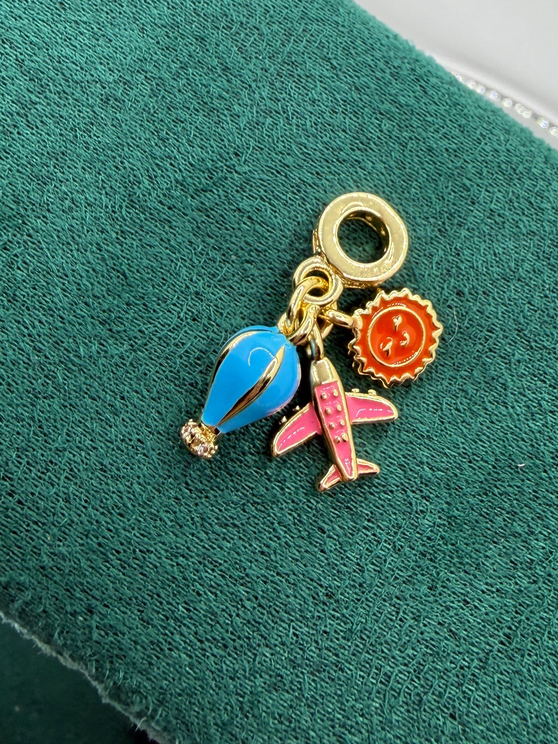 Wanderlust Travel Multi-Charm Bead