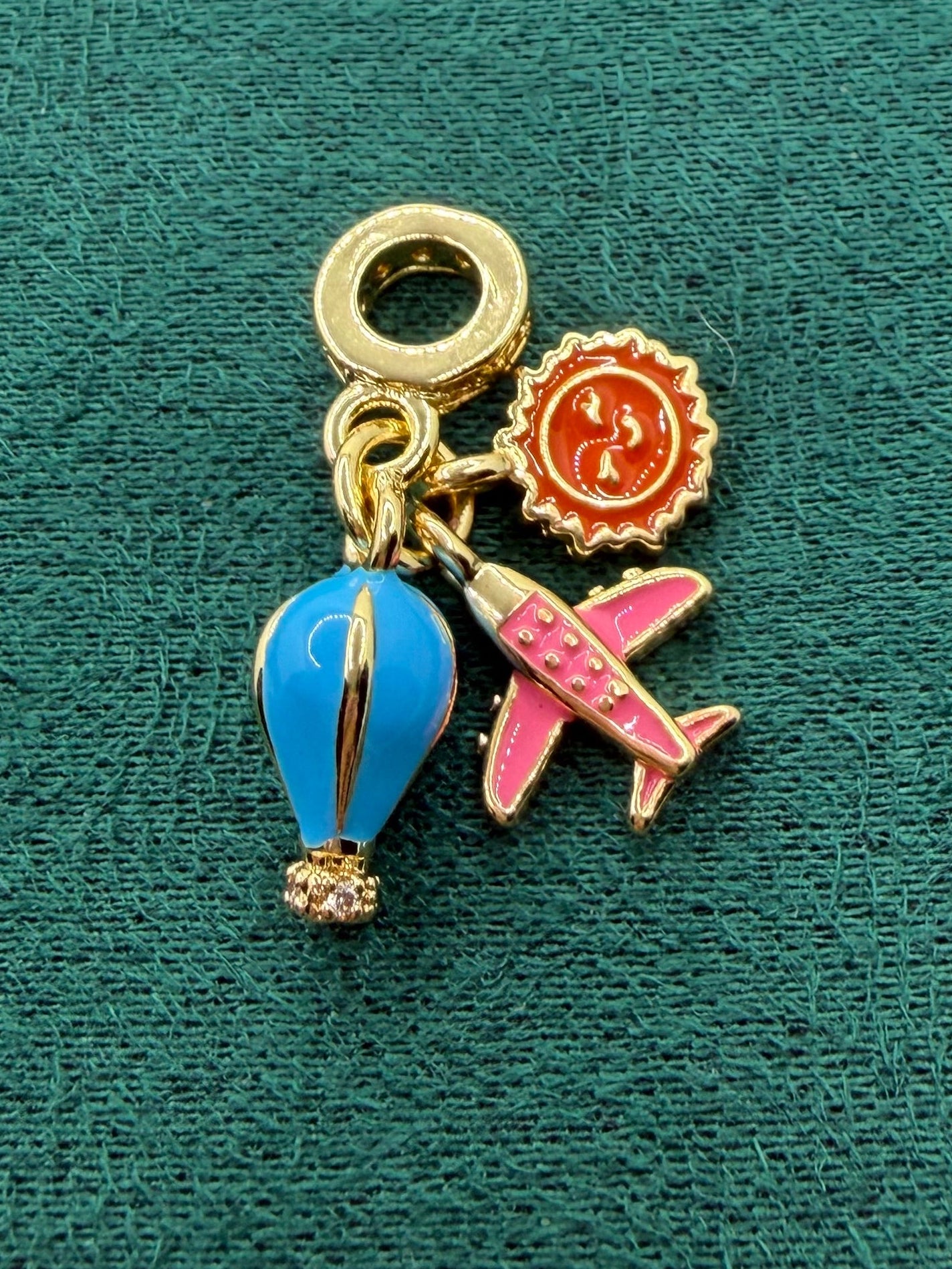 Wanderlust Travel Multi-Charm Bead
