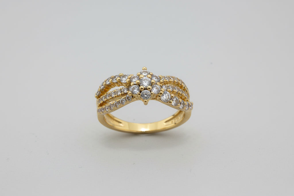Infinity Crystal Ring