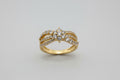 Infinity Crystal Ring