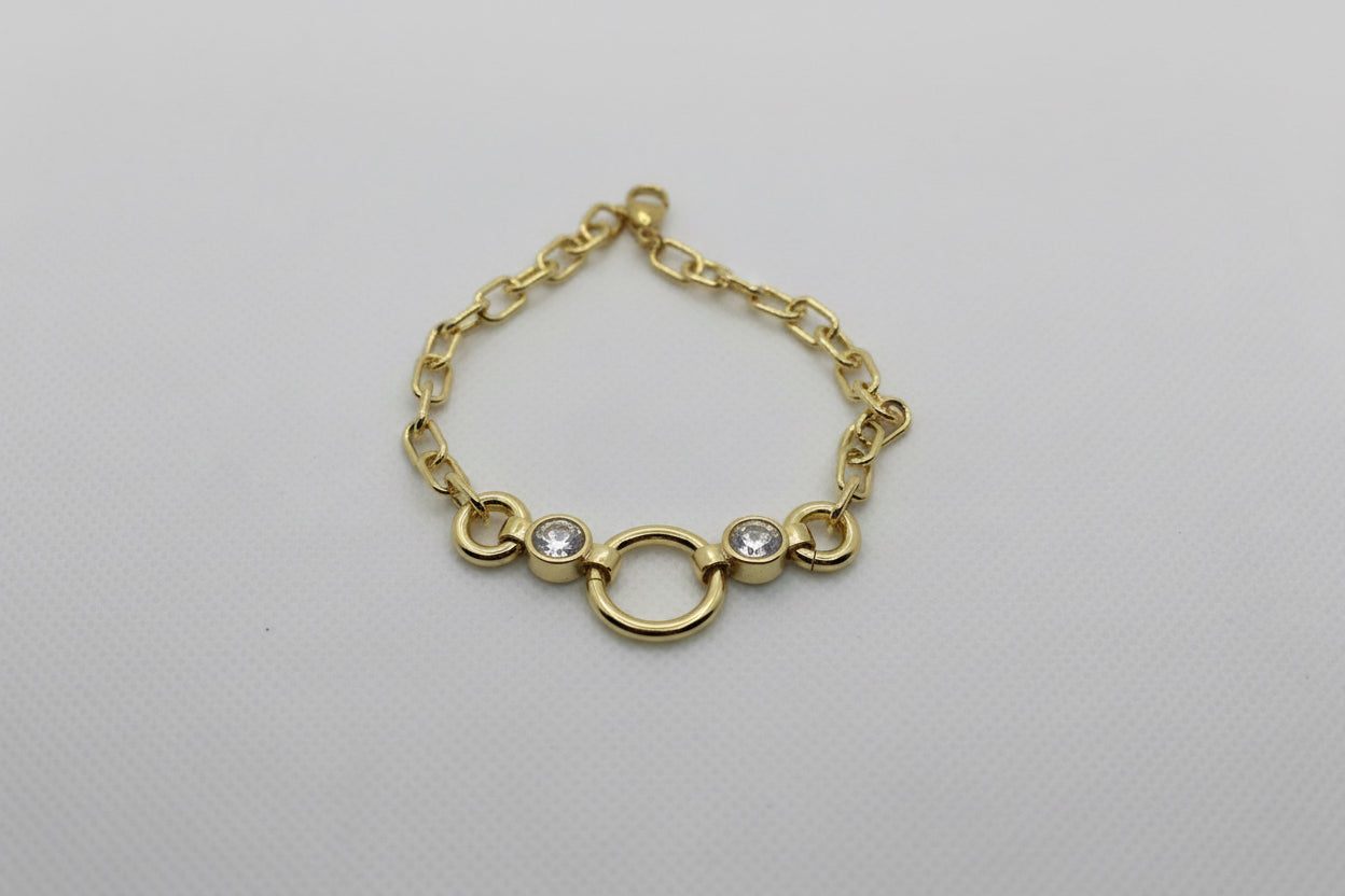 Circle Link Chain Bracelet