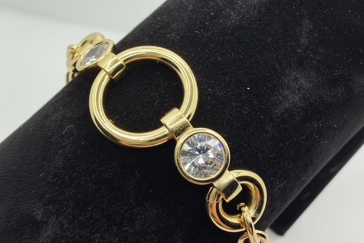 Circle Link Chain Bracelet