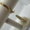 Star Bangle & CZ Bolt Ring Set