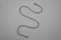 Classic Curb Chain Anklet - Silver