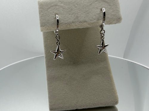 Celestial Star Drop Earrings