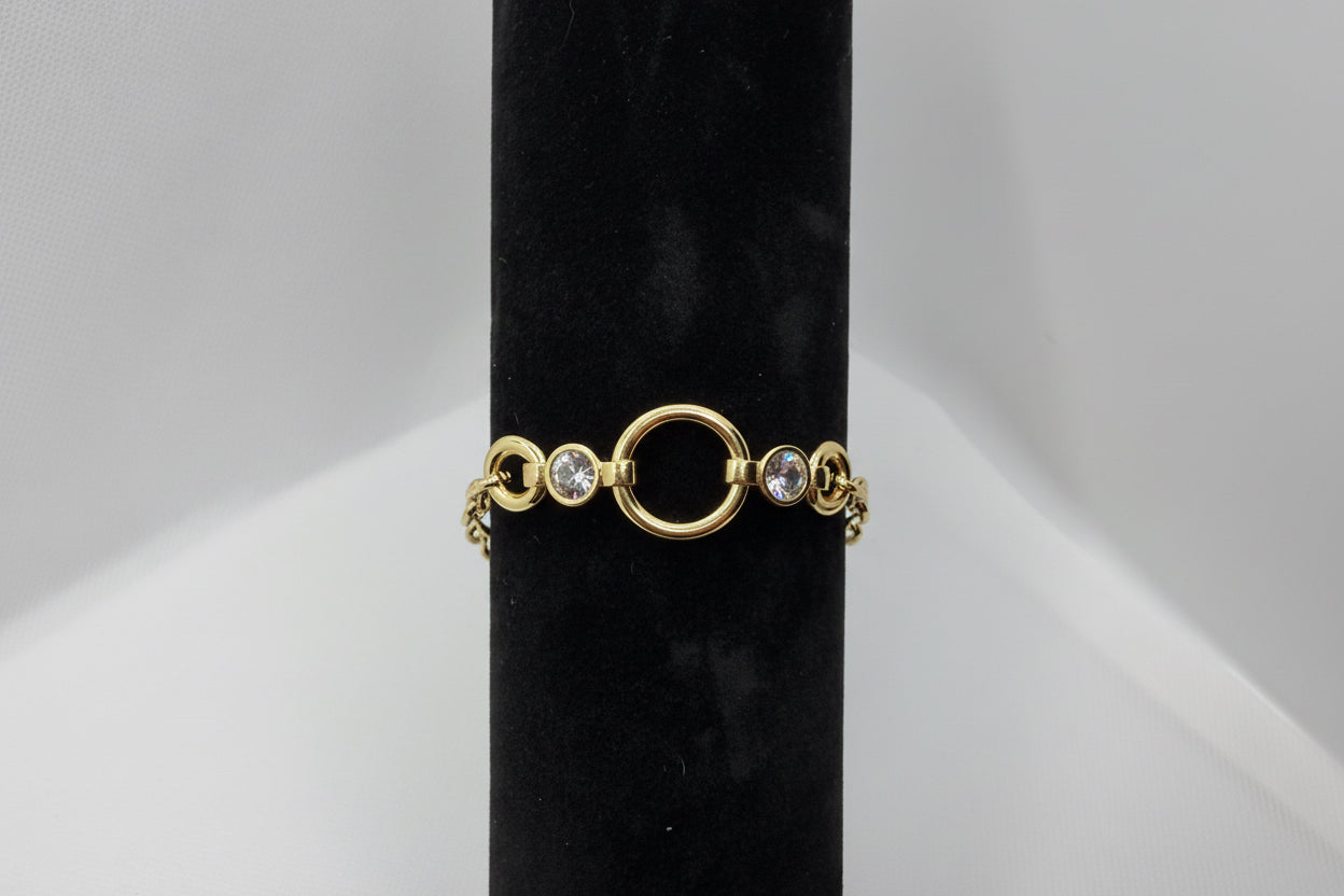 Circle Link Chain Bracelet
