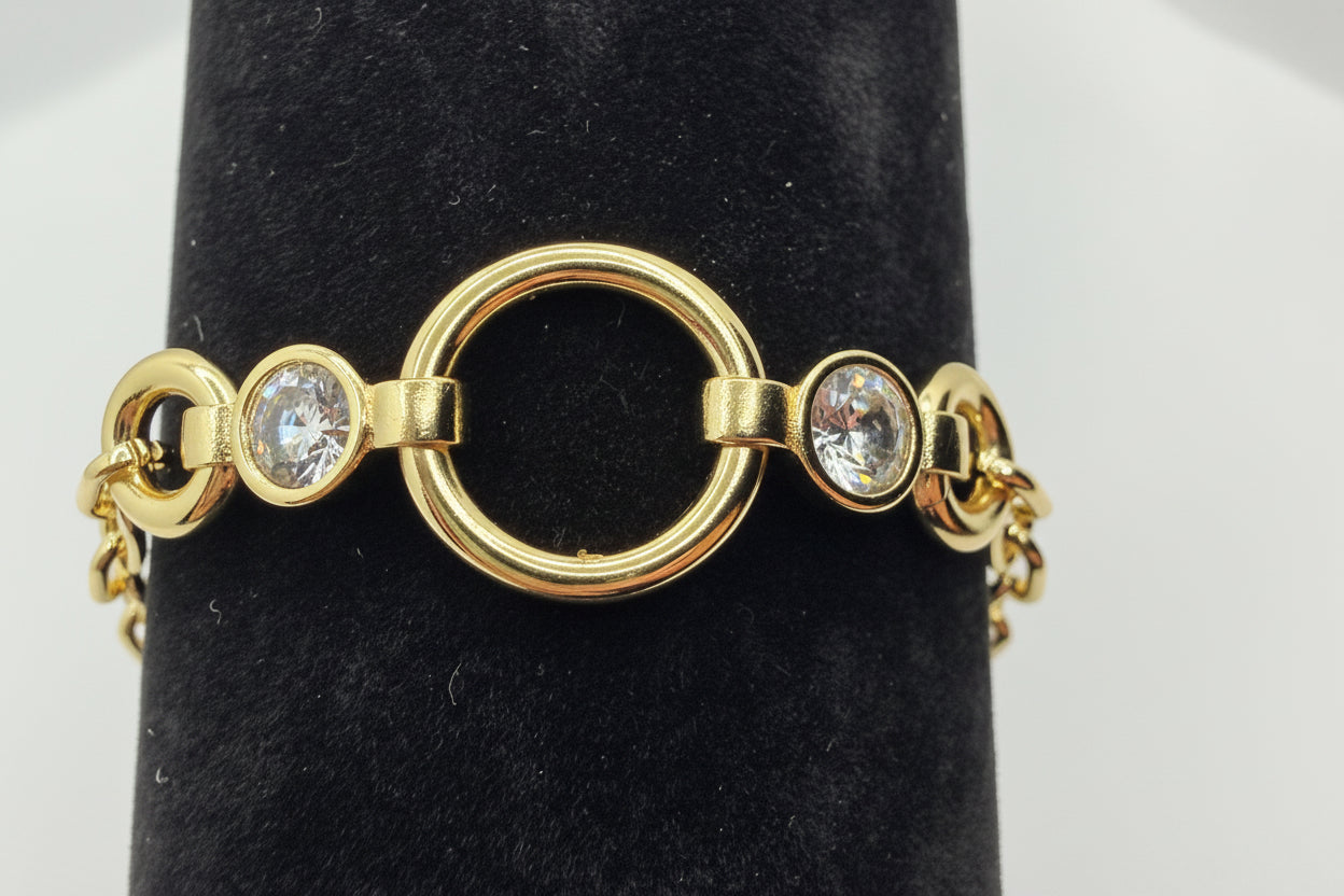 Circle Link Chain Bracelet