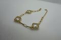 Lucky Clover Mother of Pearl Bracelet
