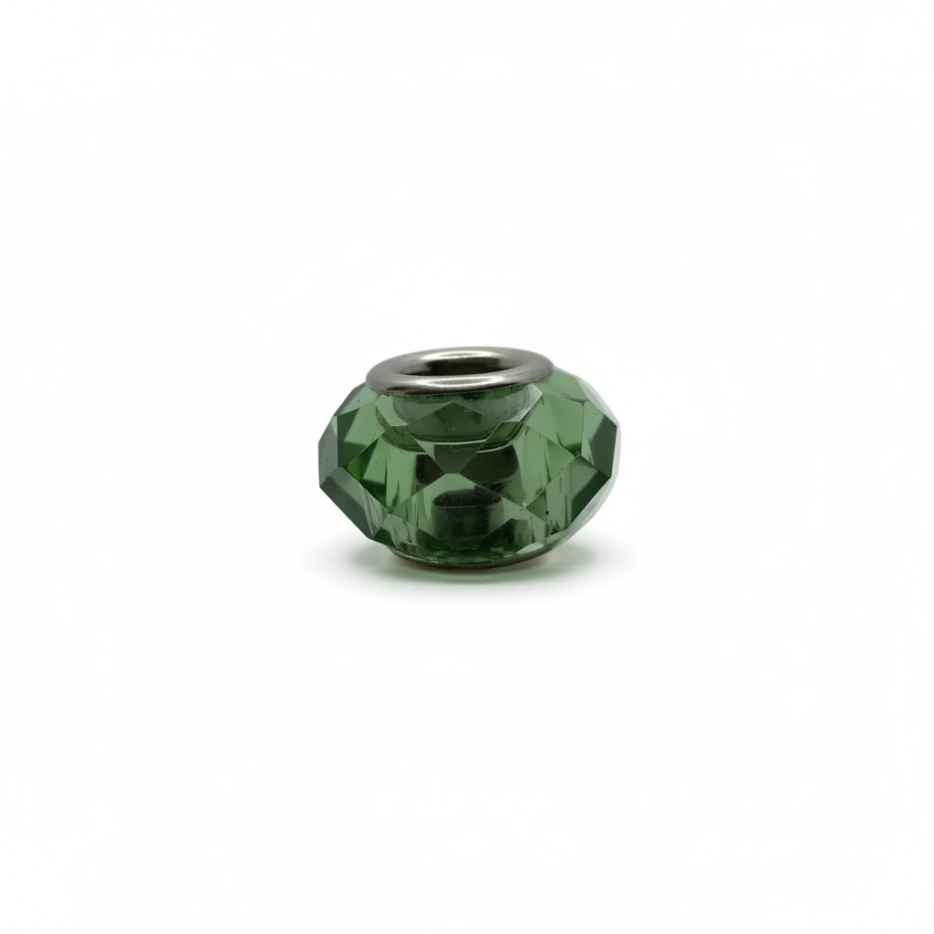 Green Glass Charm Separator